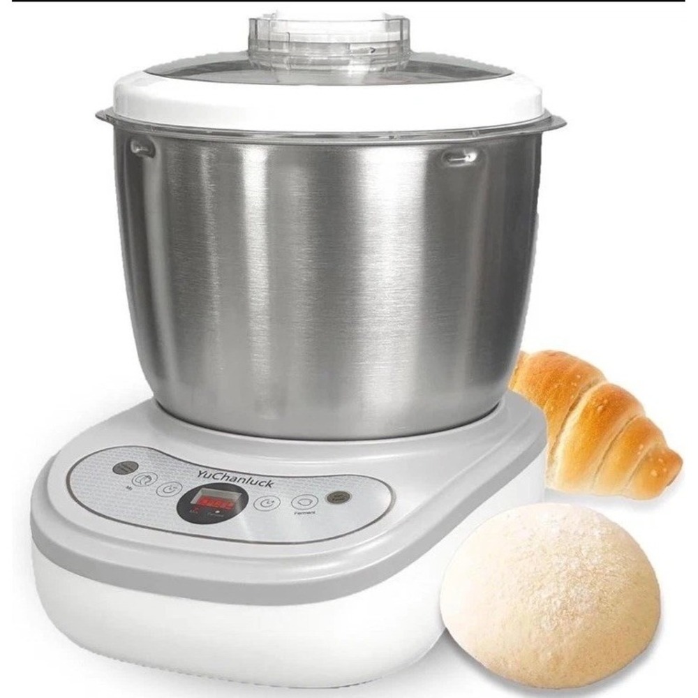 YuChanluck Silvercrest SMWC 700 A4 Dough Maker 7Qt Stand Mixer Silver EUC